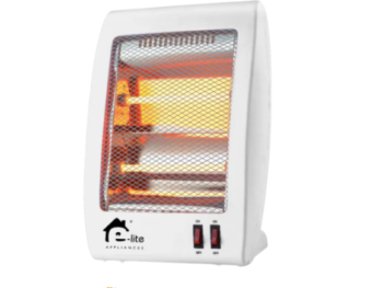 QUARTZ HEATER- EQH-80Y4 - WHITE - 1 YEAR WARRANTY