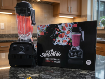 Alpina MYSMOOTHIE High Performance Extractor Standmixer Schwarz (1500 Watt, 2 Liter) MS-105