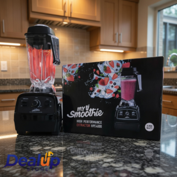 Alpina MYSMOOTHIE High Performance Extractor Standmixer Schwarz (1500 Watt, 2 Liter) MS-105