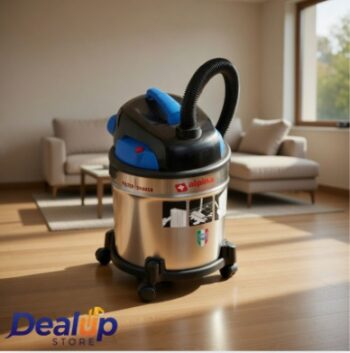 Alpina SF-20-SB Wet & Dry Vacuum Cleaner – Heavy-Duty Stainless Steel Drum, Powerful Multipurpose Cleaning System