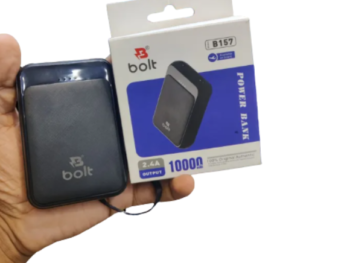 Bolt 4000 mah power mini , easy carry and pocket size complete mah power bank , 2 usb pot with 1 android 1 type c port