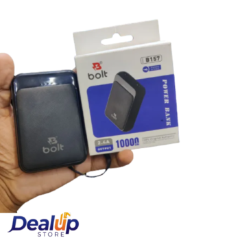 Bolt 4000 mah power mini , easy carry and pocket size complete mah power bank , 2 usb pot with 1 android 1 type c port