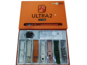 7 BELT SMARTWATCH WITH WIRELESS CHARGER
