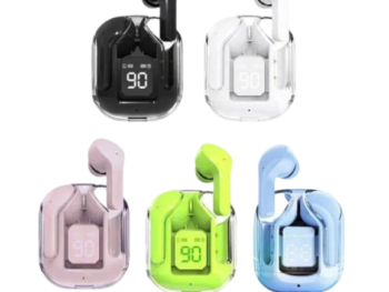 Air 31 crystal transparent earbuds