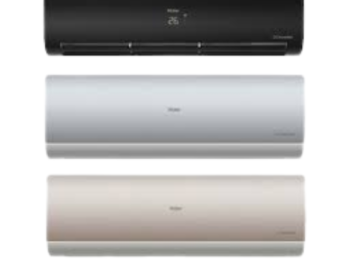 Haier AC DC Inverter | Model HSU -19HFP Black/Golden/Silver