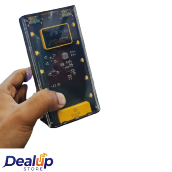 Transparent 20,000 mah bolt + powerbank led lights , best quality.