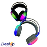 Wireless Gaming Headphones RGB Headset With Mic