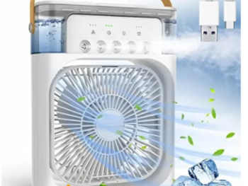 portable aircooler + Fan cooling