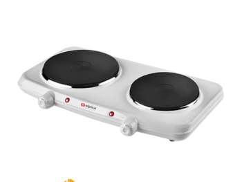 Sale Alpina SF-6006 Glasstop Double Ceramic Hotplate