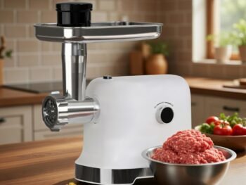 Alpina SF.4017 meat Grinder Sausage Stuffer, White,