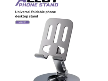 ALLOY No.K81 Aluminium Mobile Stand Holder In Steel Body 360-degree