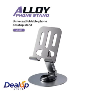 ALLOY No.K81 Aluminium Mobile Stand Holder In Steel Body 360-degree
