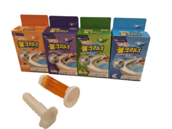 Toilet Gel Cleaner | Flower Gel Bathroom Air Fresher