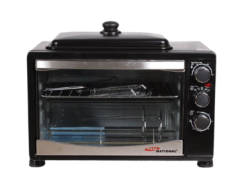 Gaba National Electric Oven with Hot Plate 38Ltr GNO-1538