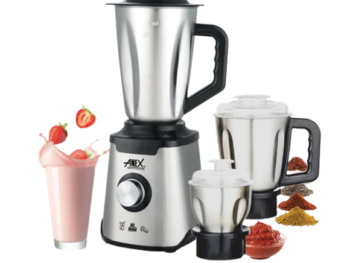 Anex AG-6133SS Deluxe Blender & Grinder